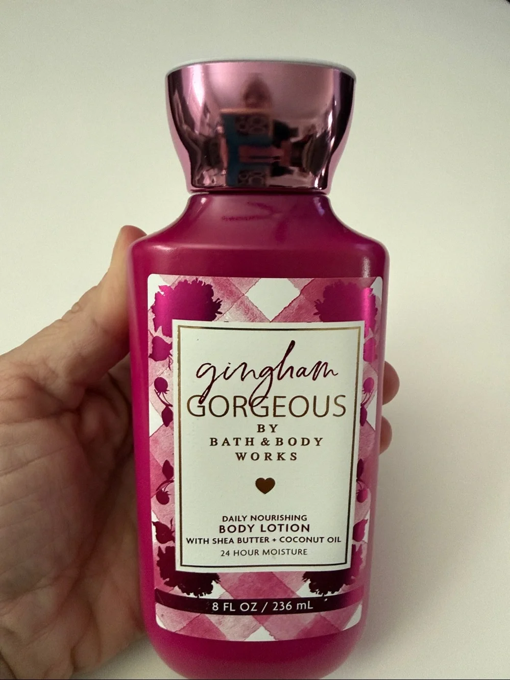 Bath & Body Works Gingham Gorgeous Daily Nourishing Body Lotion NEW 8 FL OZ